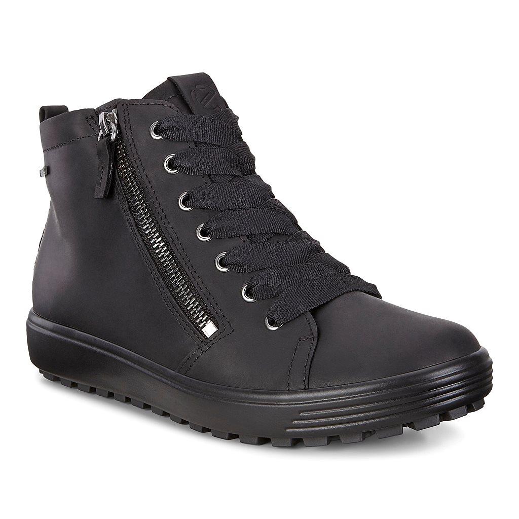 Gore-Tex Ecco Soft 7 Tred Femme Noir 9051-RGPQW